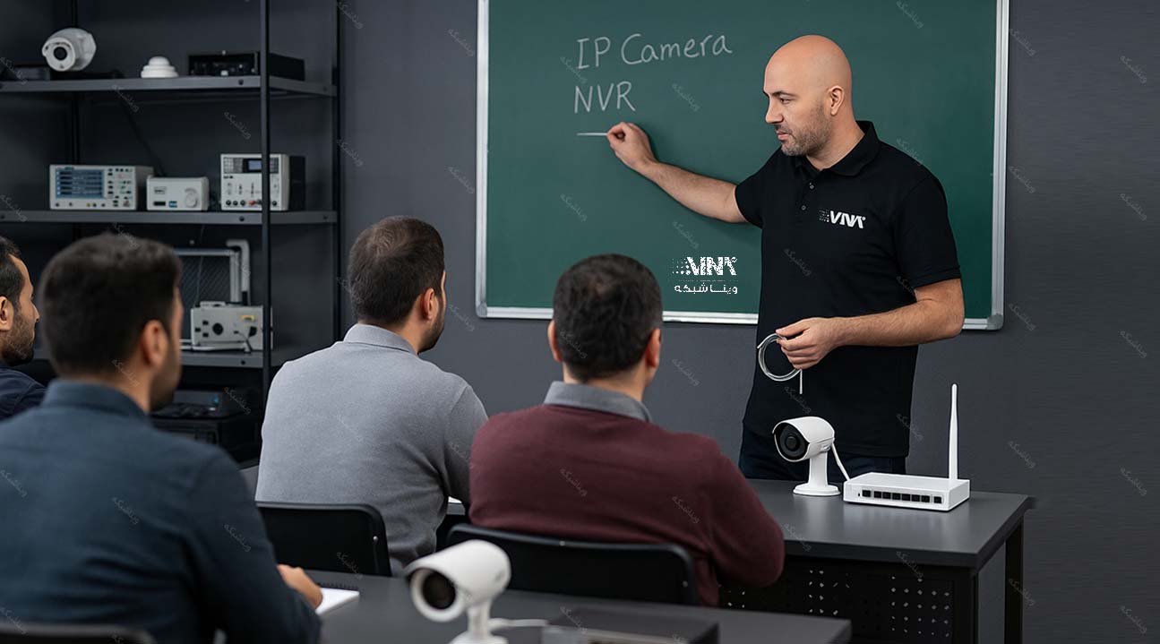 آموزش حضوری مبانی مقدماتی شبکه و دوربین های IP